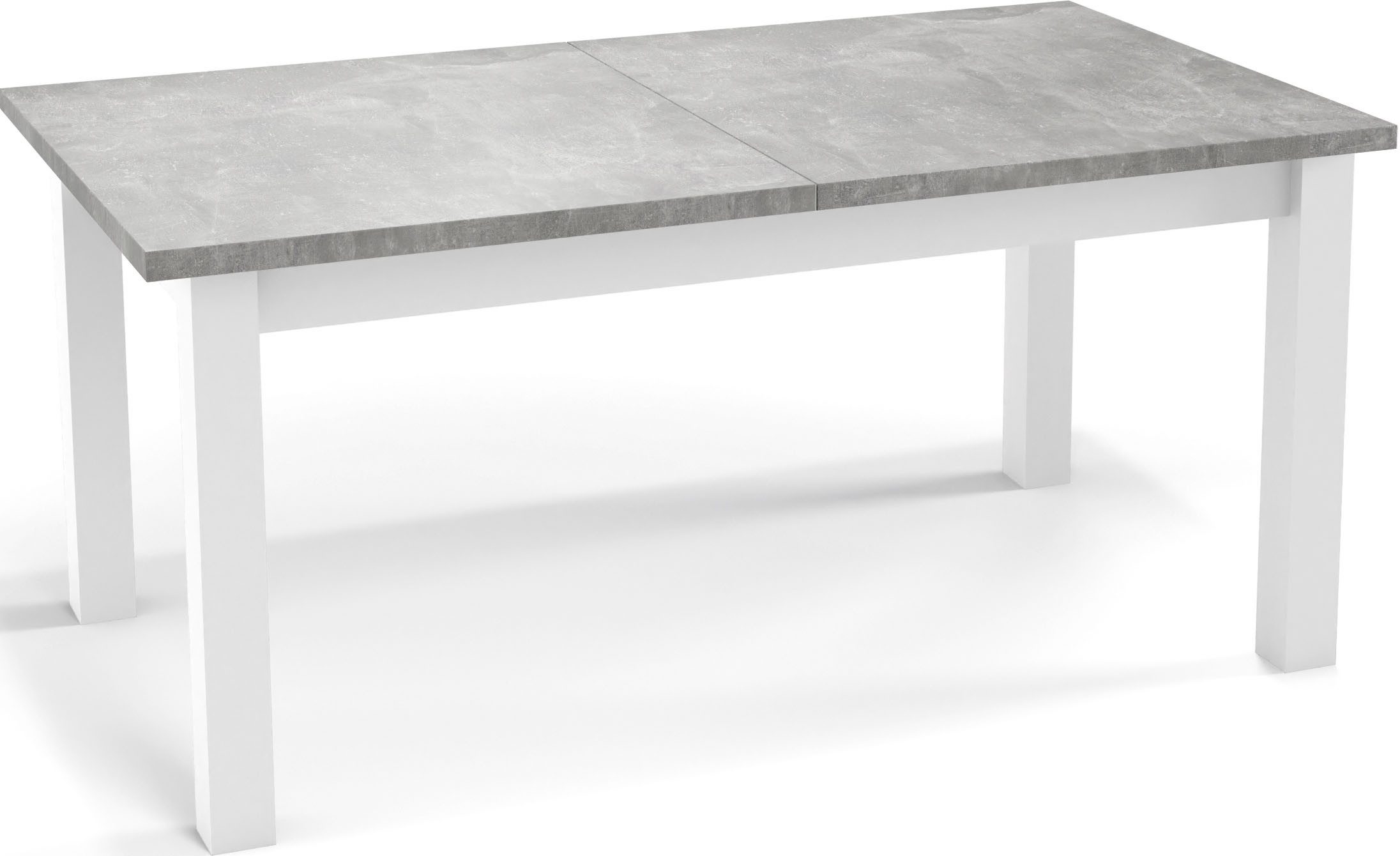 WFL GROUP Esstisch Molly (erhältlich in 3 Größen – 140/160/160 cm ausziehba günstig online kaufen