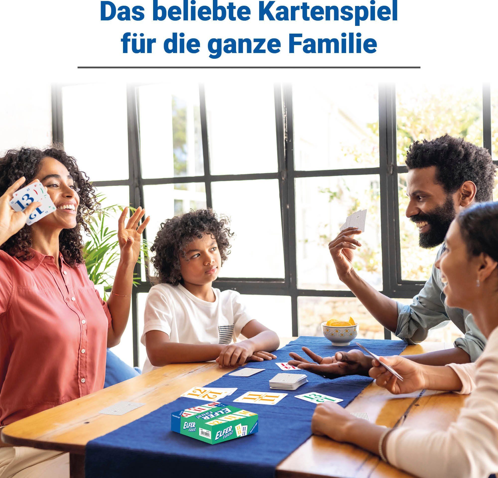 Ravensburger Spiel Elfer raus!, Familienspiel, Made in Europe