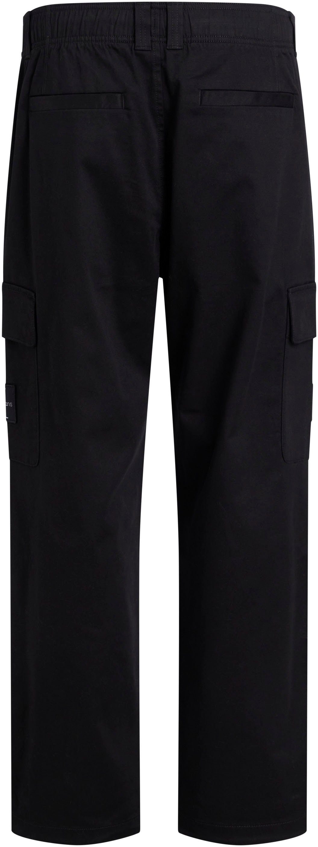 Ck ESSENTIAL Cargohose REGULAR CARGO Jeans Calvin Klein PANT Black