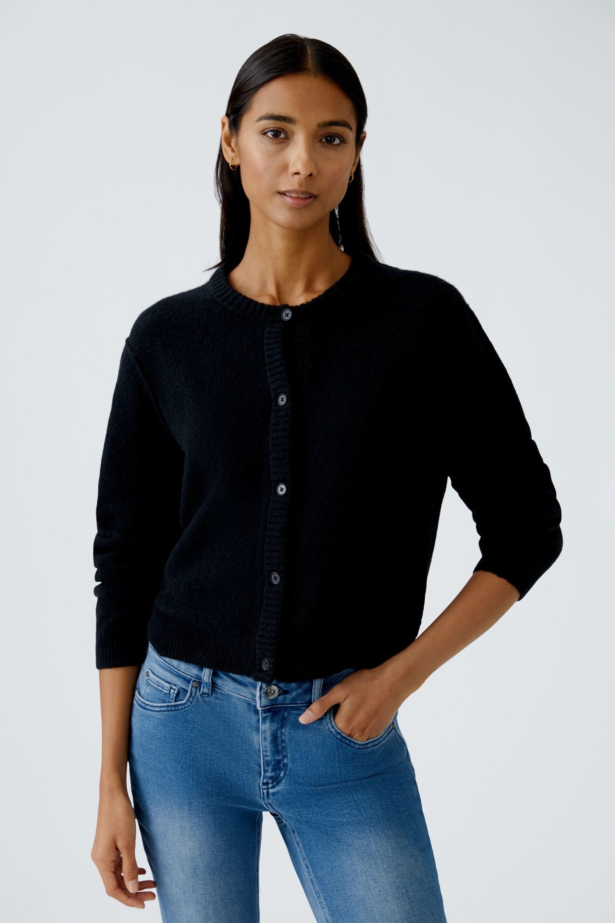 Oui Strickjacke ILAYA Strickjacke günstig online kaufen