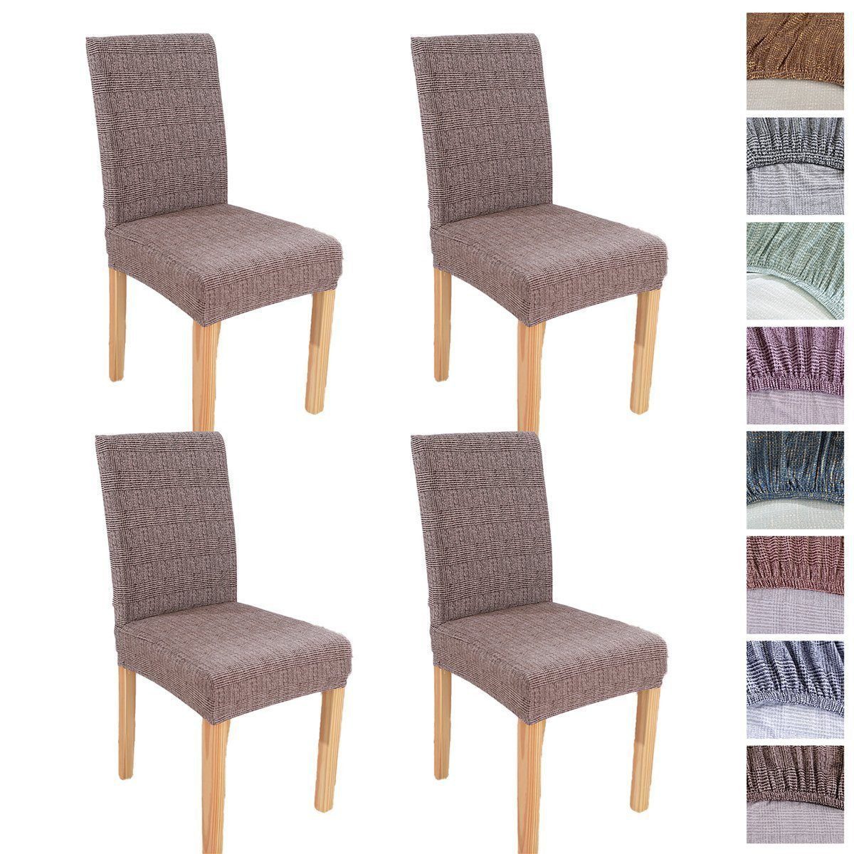 BYSURE Stuhlhusse, 2er 4er 6er Set Stuhlbezug für Stuhl Esszimmer günstig online kaufen