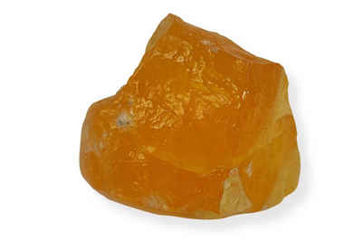 ALUNA Mineralstein Orangen - Calcit gelb Heilstein Wassersteine, (inklusive Geschenkbeutel), Heilstein - Rohstein - Edelstein_mi0224x1