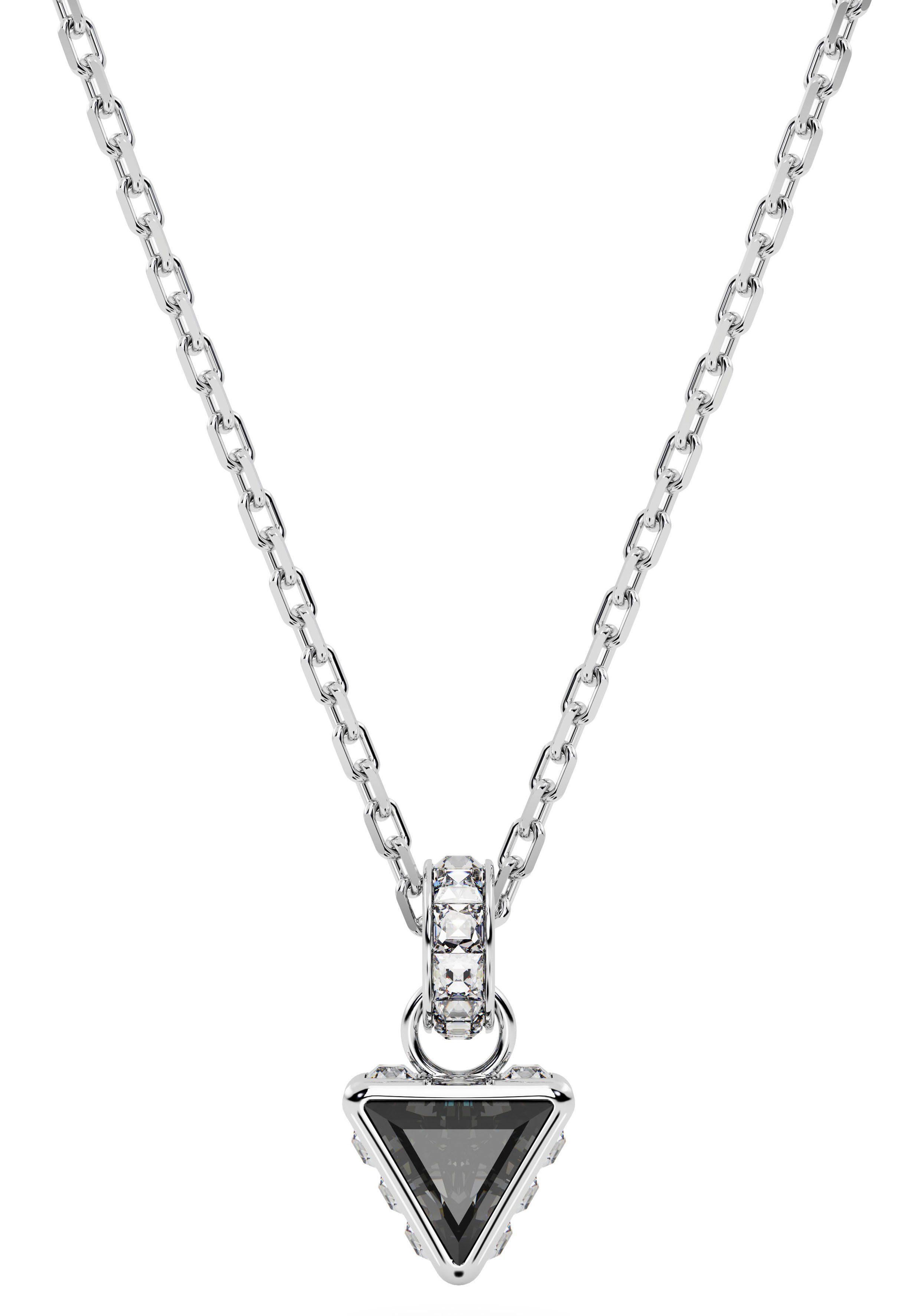 Swarovski Kette mit Anhänger Stilla, Trilliant-Schliff, 5648752, mit Swarovski® Kristall