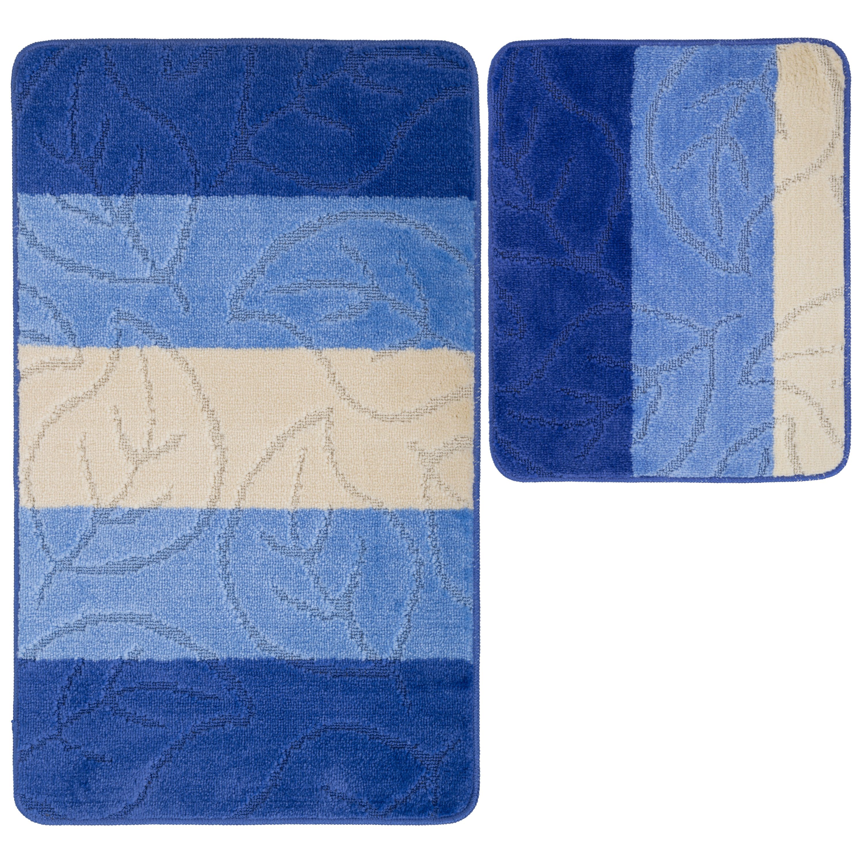 Ribelli Badematte Badezimmerteppich Set 2tlg, Badezimmermatte günstig online kaufen