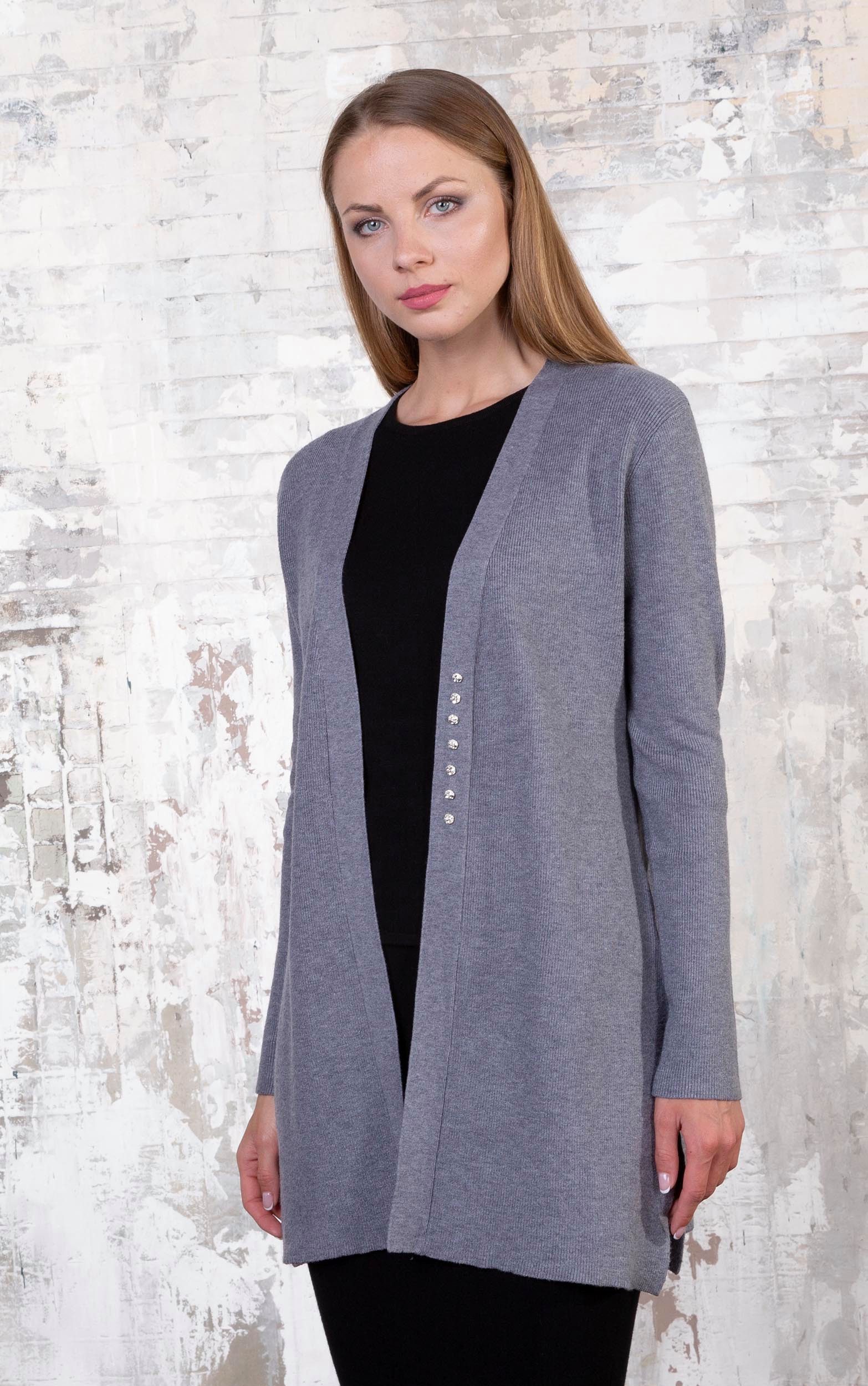 Passioni Cardigan mit Schmucksteinen günstig online kaufen