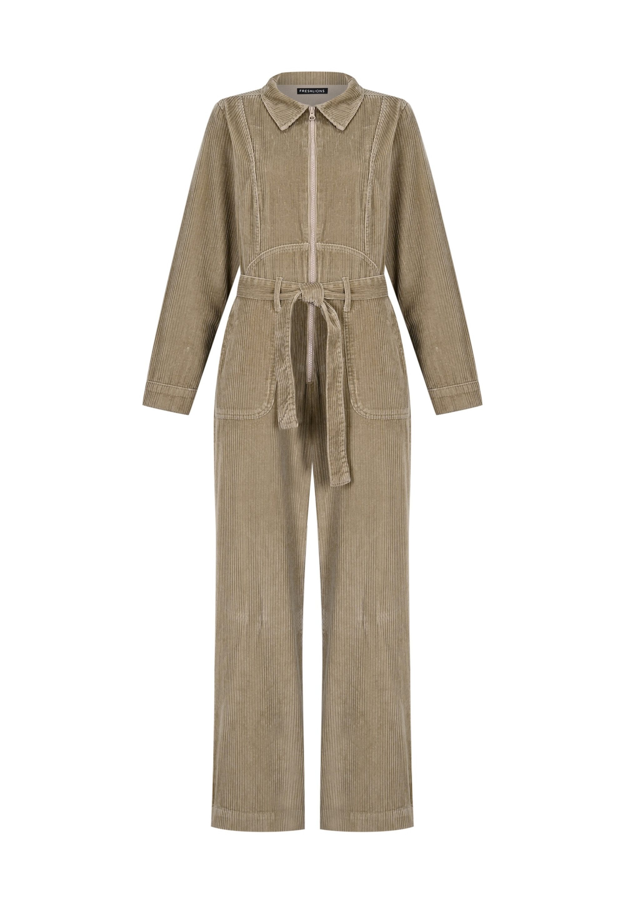 freshlions Jumpsuit Gabriela (1-tlg) mit Bindeband in der Taille