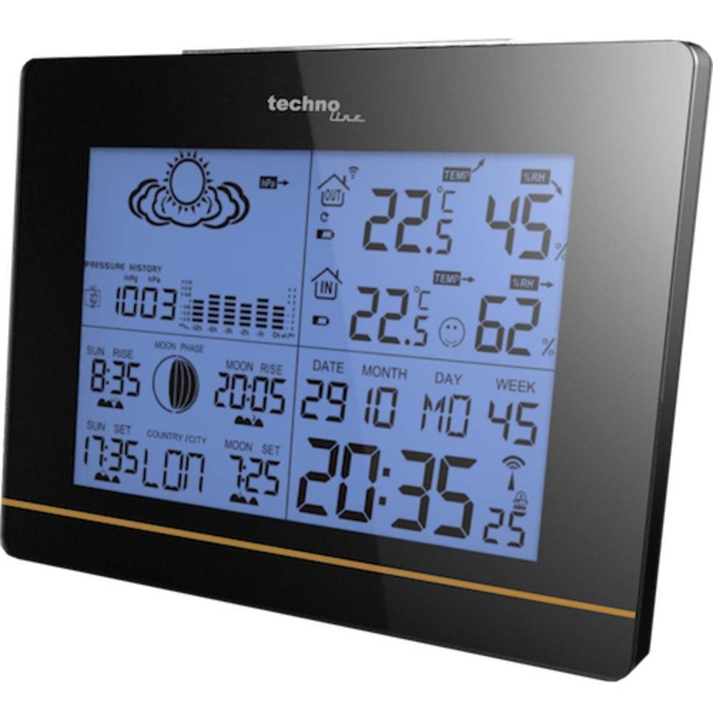 Techno Line Funk-Wetterstation WS 6750 Wetterstation