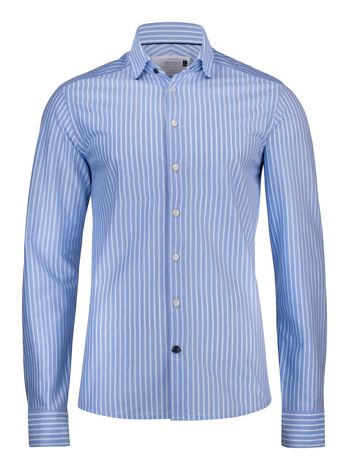 Blau Gestreift