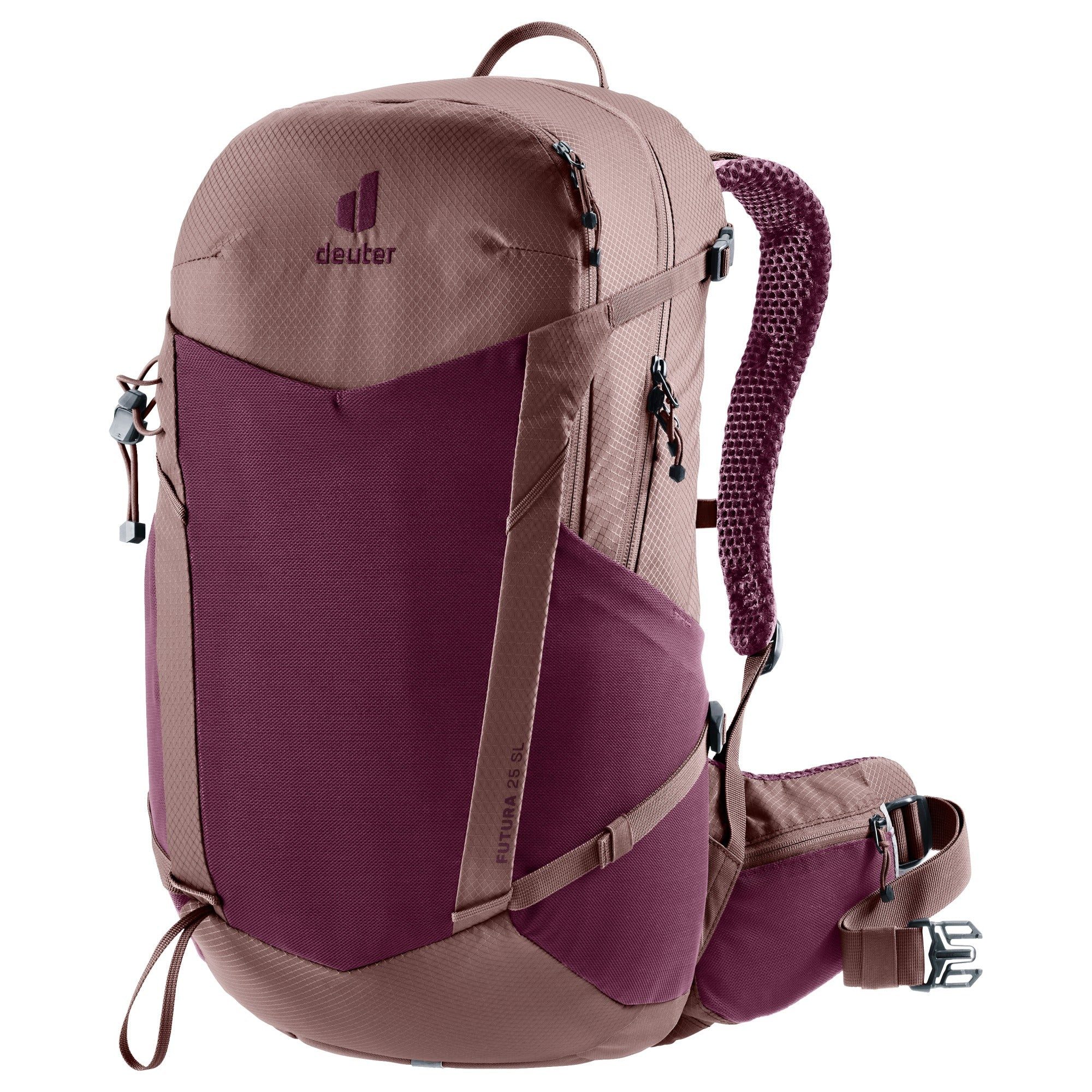 deuter Wanderrucksack Futura 25 SL - Wanderrucksack 52 cm (cassis-ashrose)