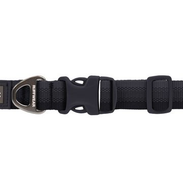 Ruffwear Hunde-Halsband FRONT RANGE™ Collar Basalt gray, 100% Polyester Tubelok™ Schlauchband (16% recycled), Halsband für alltägliche Abenteuer.