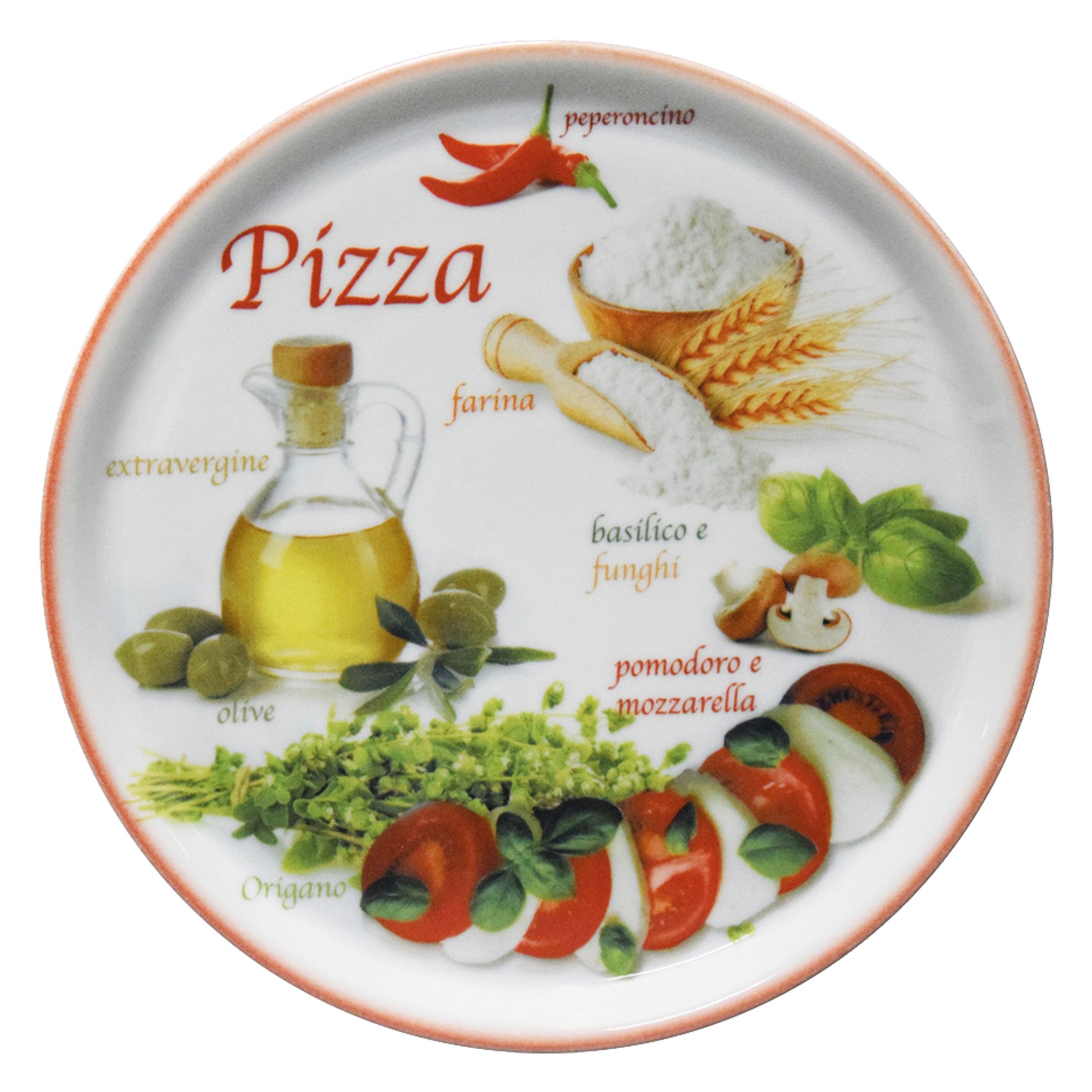 MamboCat Pizzateller Pizzateller Napoli Pizzafoods rot 33cm - 04018#ZP2