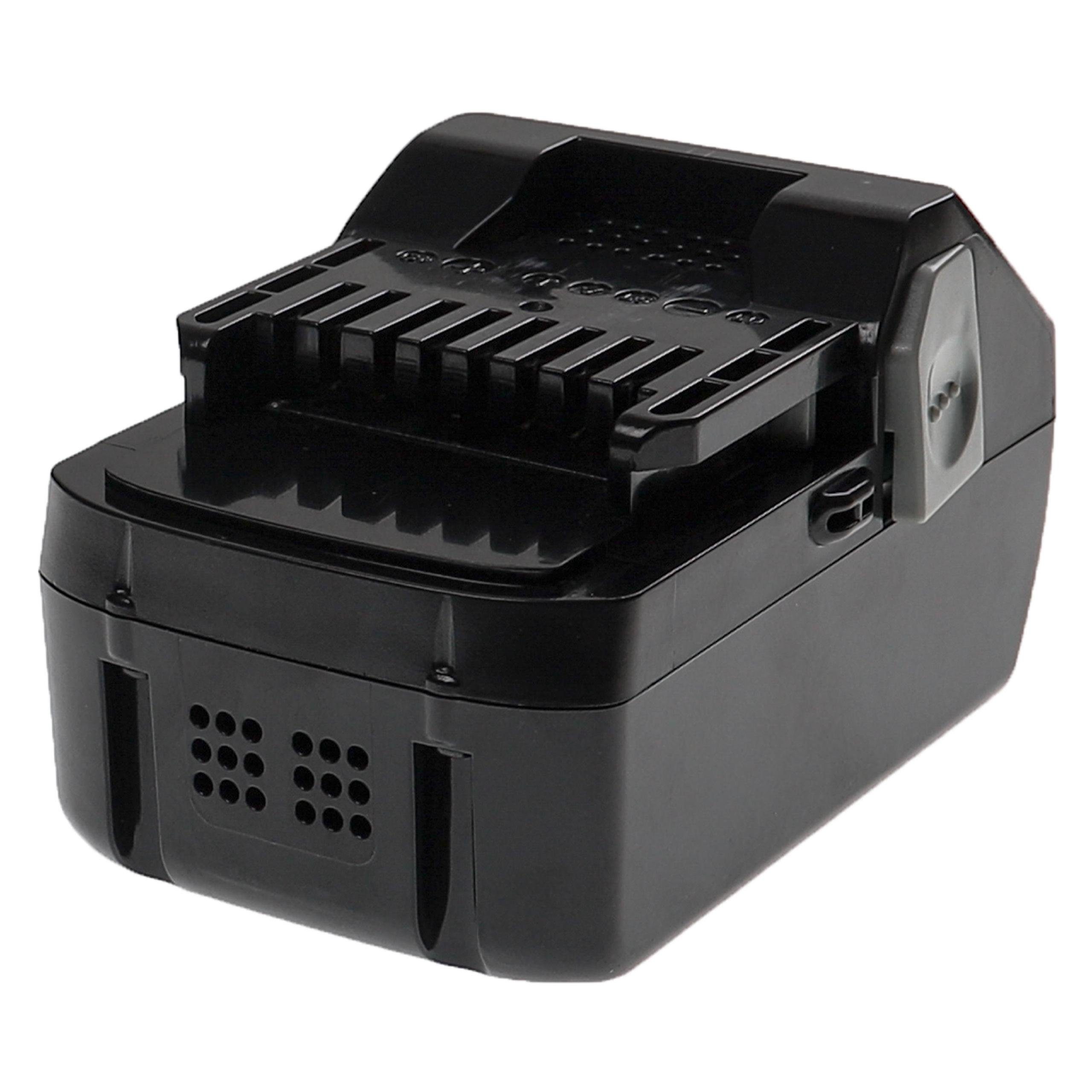 Extensilo Akku passend für Hitachi Hikoki R 18DSL, G 18DSL, UB 18DSL, UB 18DAL, Akku Akku Li-Ion 5000 mAh (18 V, 2 St), Leistungsfähige Austausch-Akkus für Werkzeug Powertools, Staubsauger