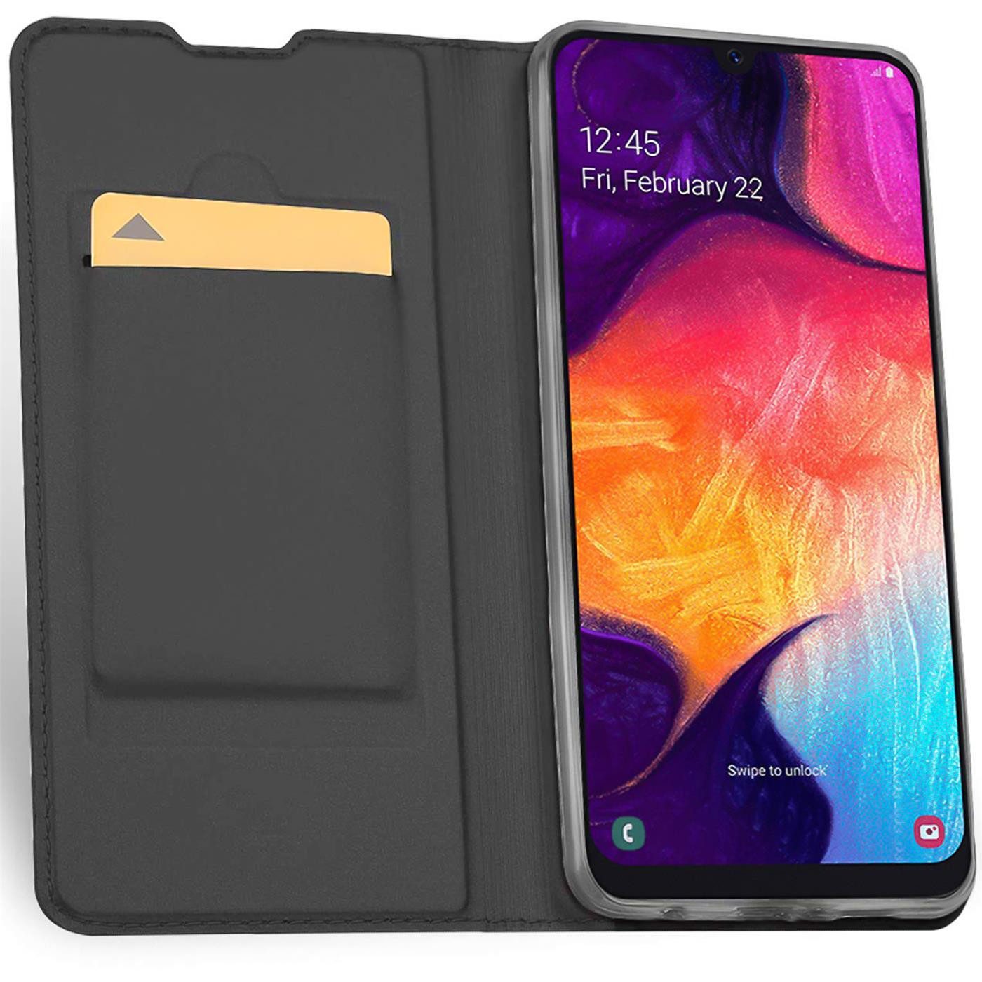 CoolGadget Handyhülle Magnet Case Handy Tasche für Samsung Galaxy A20e 5,8 Zoll, Hülle Klapphülle Ultra Slim Flip Cover für Samsung A20e Schutzhülle – Bild 5 von 5