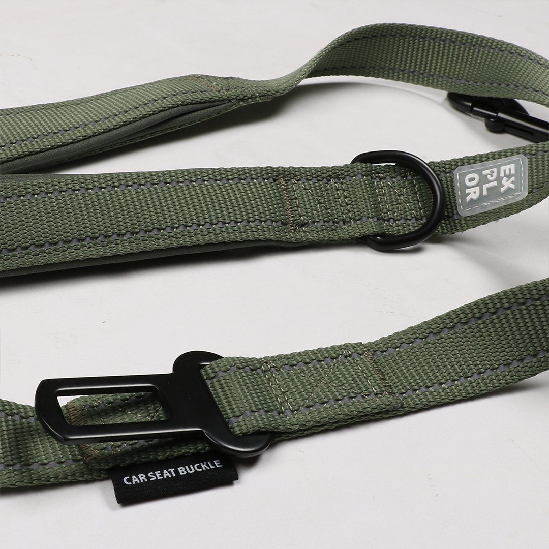 DUVO+ Hundeleine Duvoplus EXPLOR Ultimate Fit On-The-Road-Leine Classic - Undercover