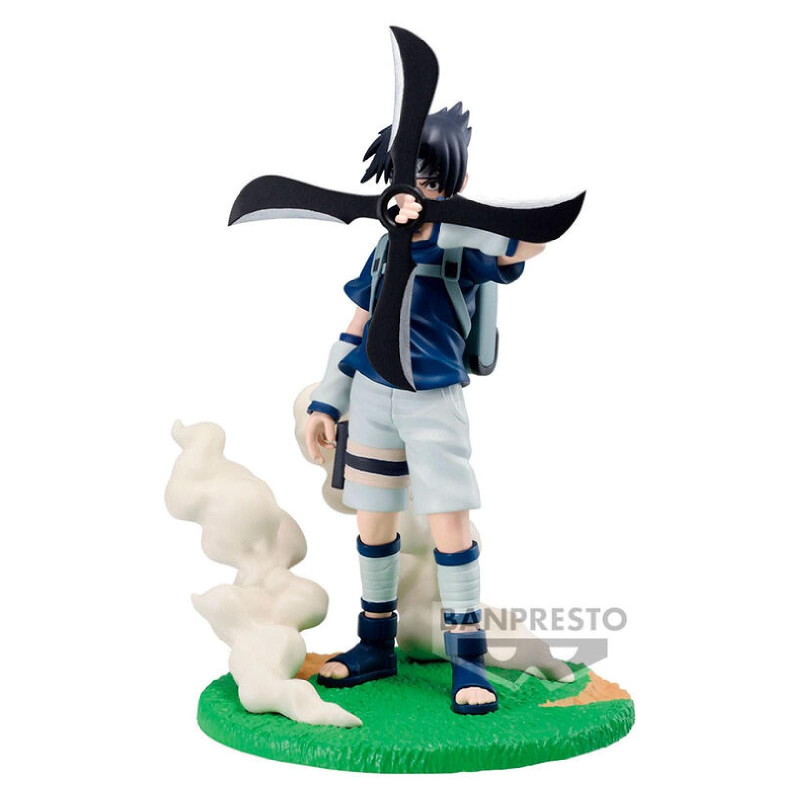 Banpresto Sammelfigur Naruto Shippuden Memorable Saga Sasuke Uchiha Figur 12cm