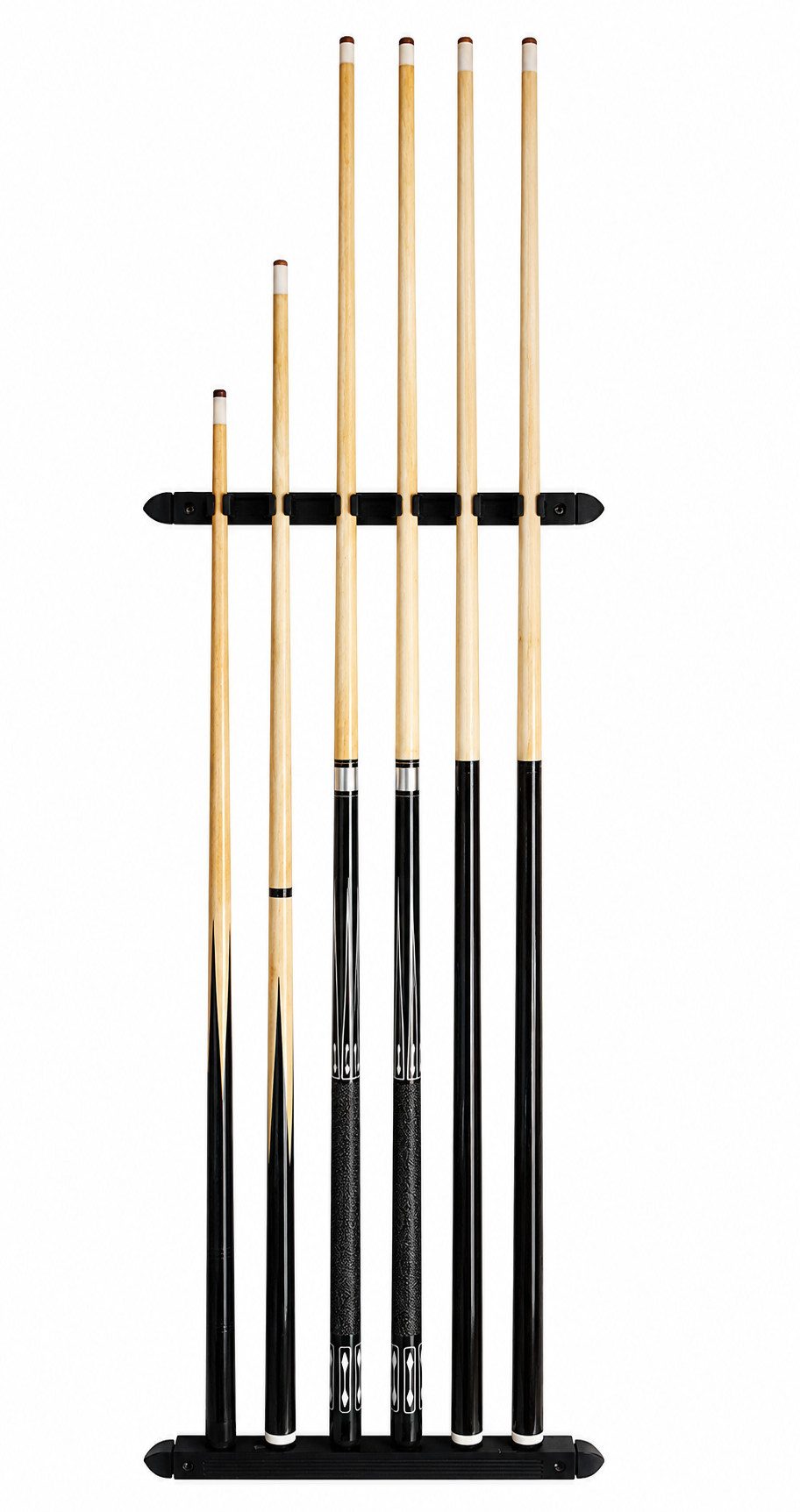 John West Billardqueue John West Billard Set mit 6 Queues und Wandhalterung, (1-tlg)