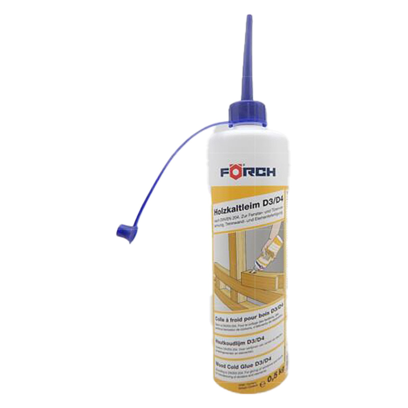 FÖRCH Klebstoff Holzkaltleim D3/D4 - 0.5 Kg