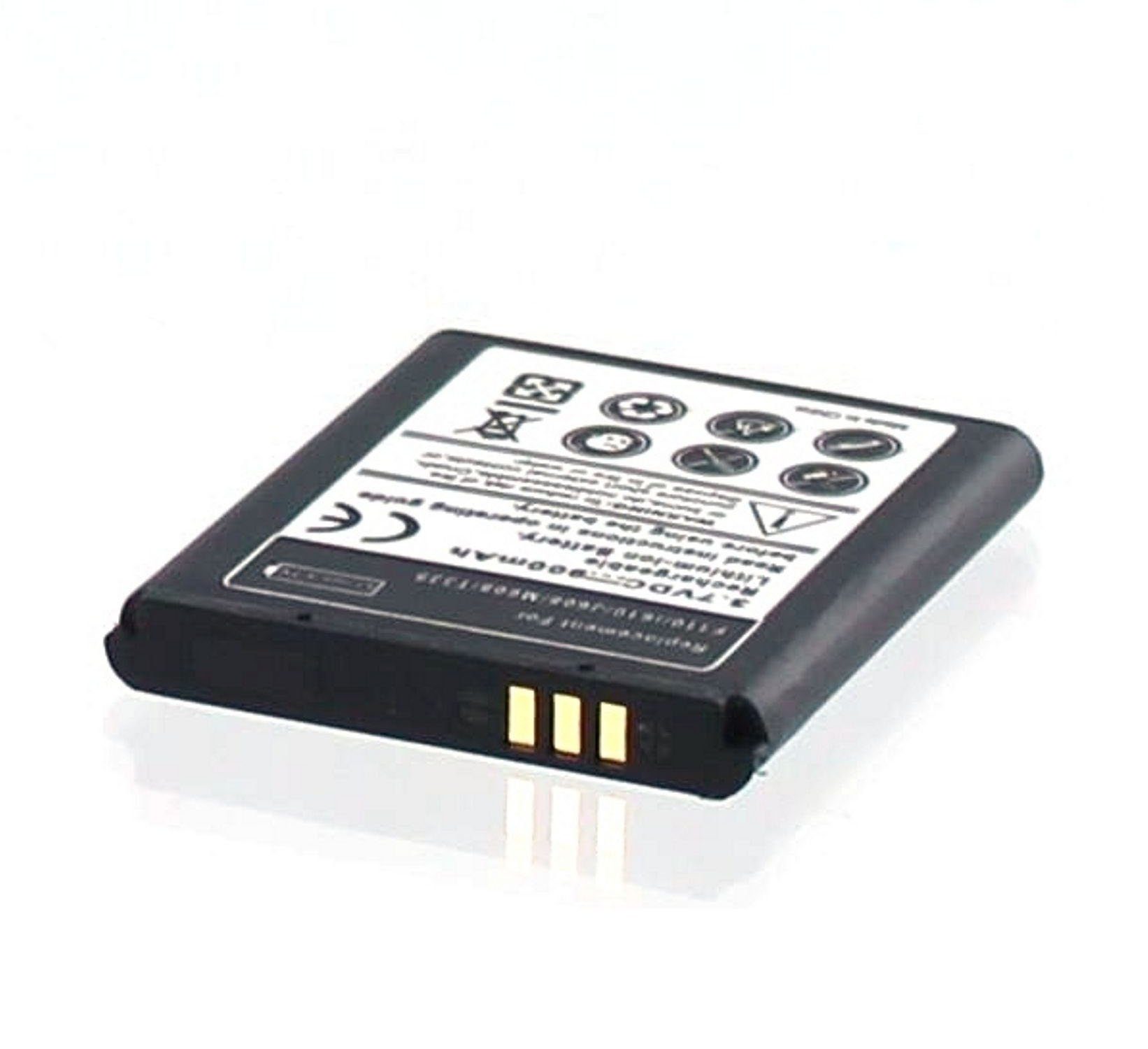 MobiloTec Akku kompatibel mit Samsung SGH-F110 miCoach Akku Akku 700 mAh (1 St)