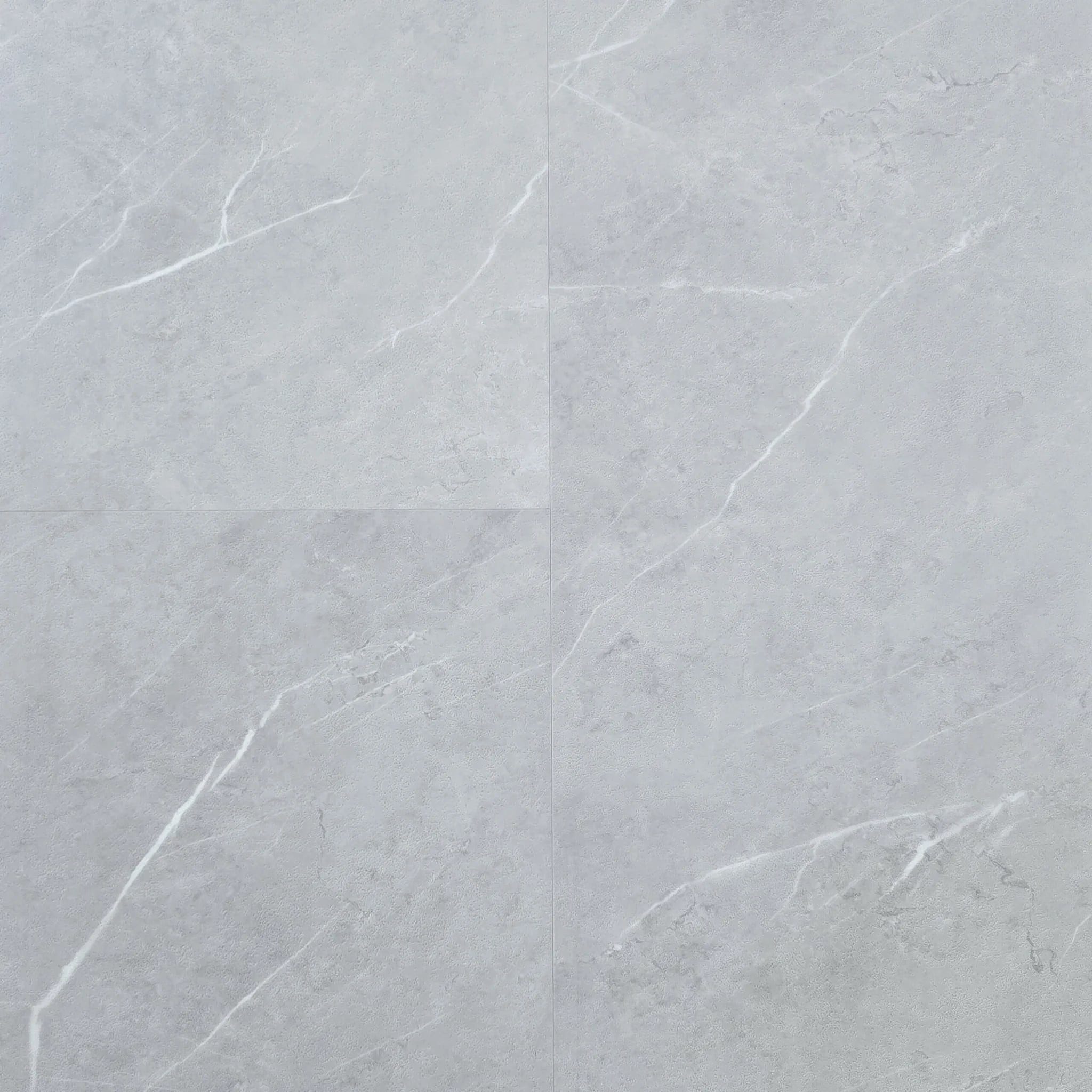 DielenDealer Vinylboden Musterstück Klebe-Vinyl Marmorica light grey, Grau (ca. 19 × 28 cm)