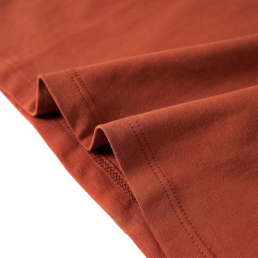 vidaXL Langarmshirt Kinder-Langarmshirt Cognac 104