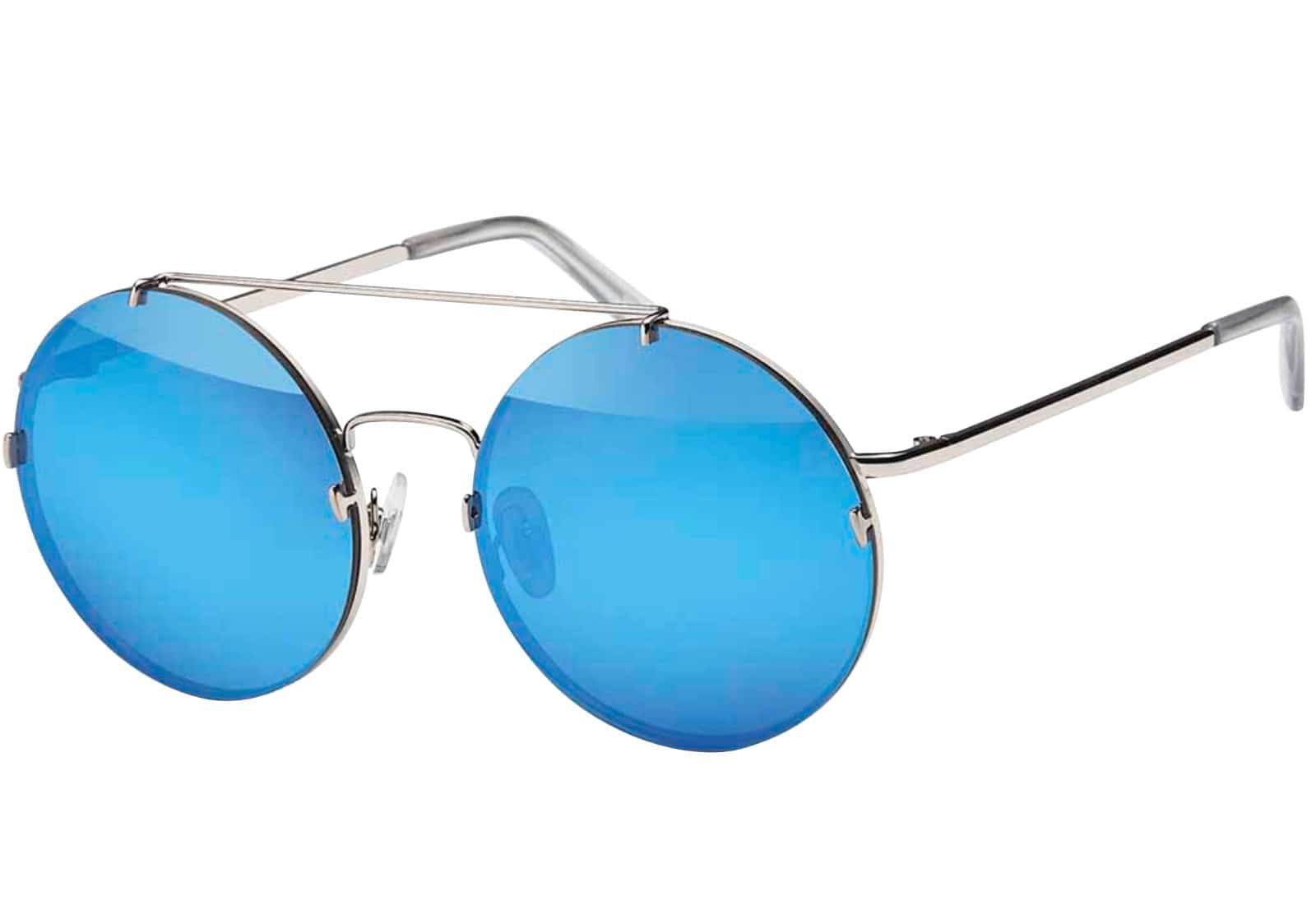 Pilotenbrille Rundglas Designer Damen Sonnenbrille