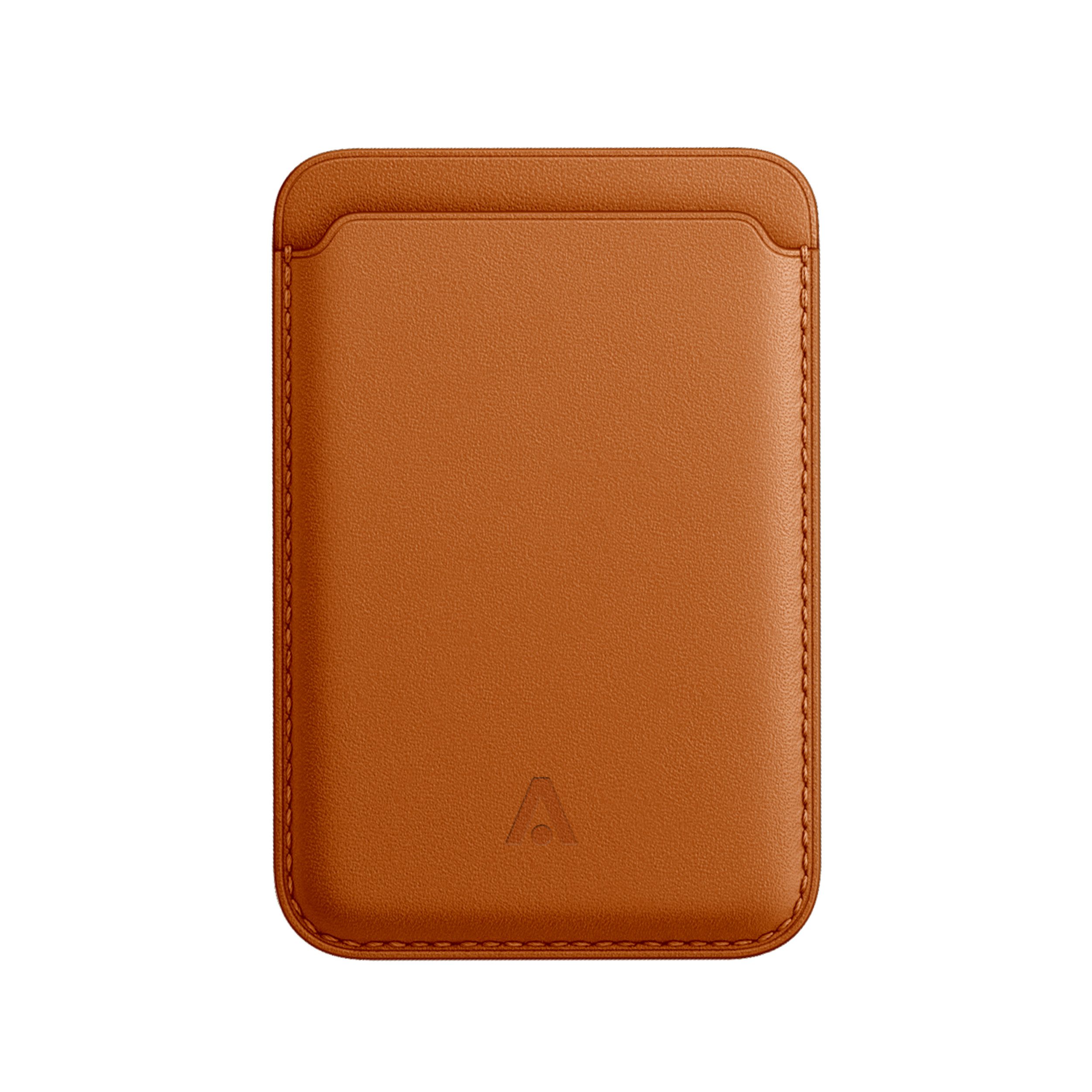 alkaya. Etui Kartenhalter Handy kompatibel mit Magsafe, Kartenfach, Card Holder, langlebiges Material und starke MagSafe-Funktion