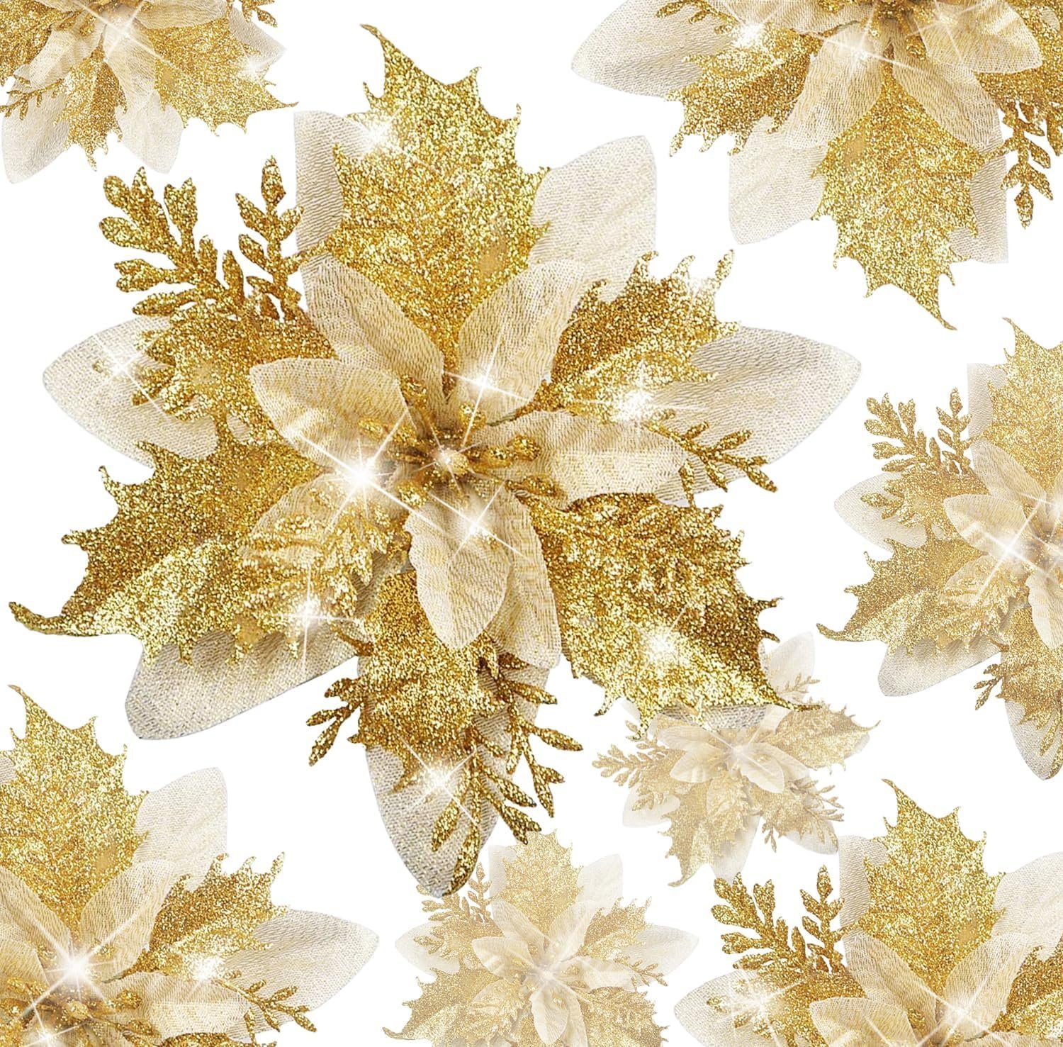 Kaket Christbaumschmuck 24/48 Stück Glitzer Deko günstig online kaufen