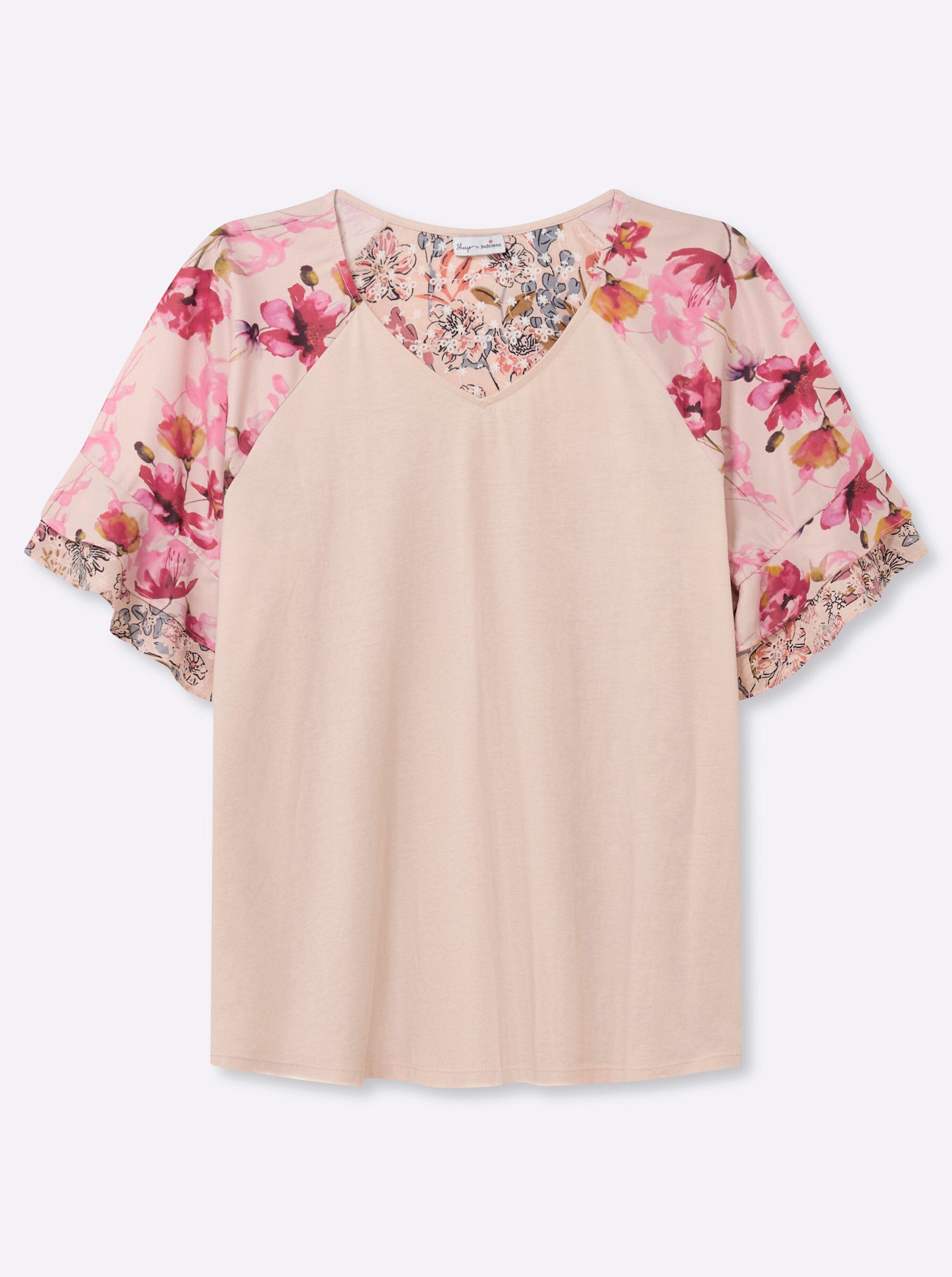 Klassische Bluse 3/4-Arm-Bluse 3/4-Arm