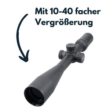 Vector Optics Vector Optics SCOL-34 Sentinel X 10-40x50 Zielfernrohr (Speziell konzipiert für 25m Benchrest Shooting)