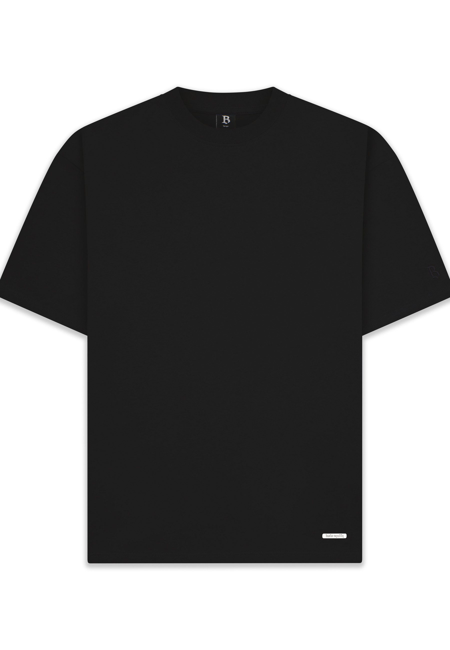 T-Shirt Dropsize Herren Super Heavy Blank T-Shirt