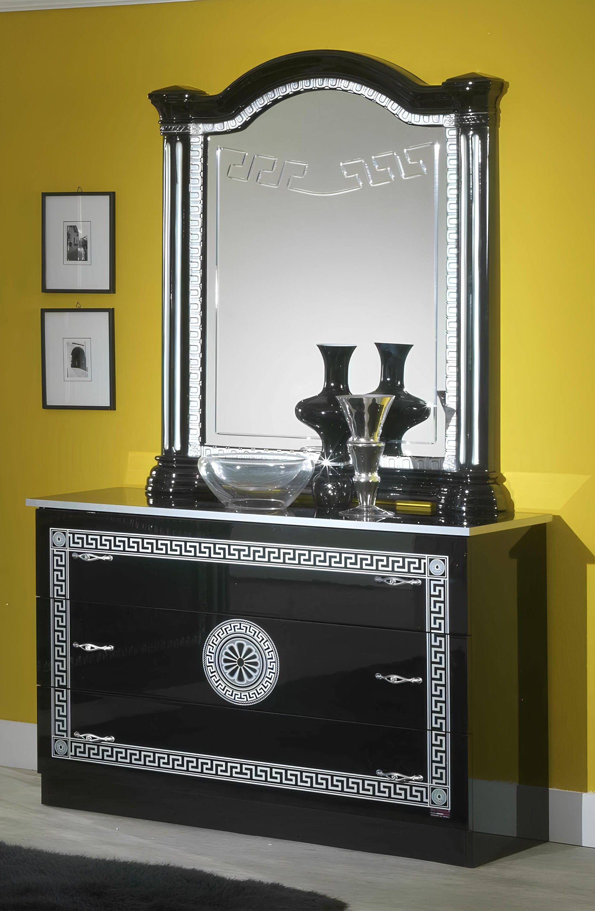 Xlmoebel Kommode Luxus Schrank Regal Konsole Möbel 116cm Design, Made in Europa