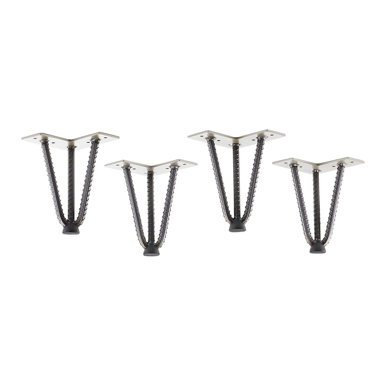 Rohstahl klar lackiert