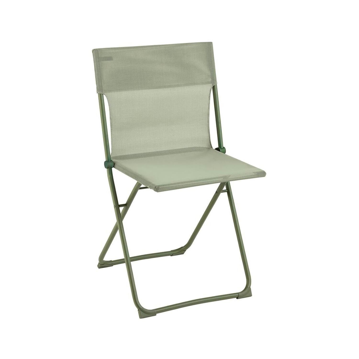 Lafuma Klappstuhl BALCONY, Moosgrün, Batyline, Stahl, (1 St), Klappbar, B 48 x H 83 x T 44 cm