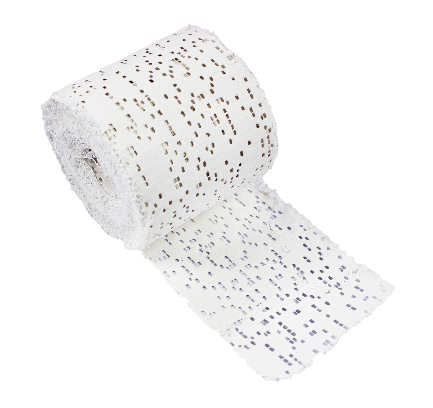Romed Modelliermasse Gipsbinden, ideal für Babybauch-Abdruck oder zum Basteln (Set, 6 Rollen mit je 3 m Länge)
