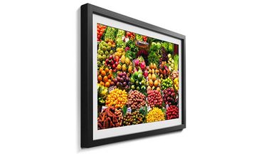 WandbilderXXL Bild mit Rahmen Vegees, Gemüse, Wandbild, in 4 Größen erhältlich