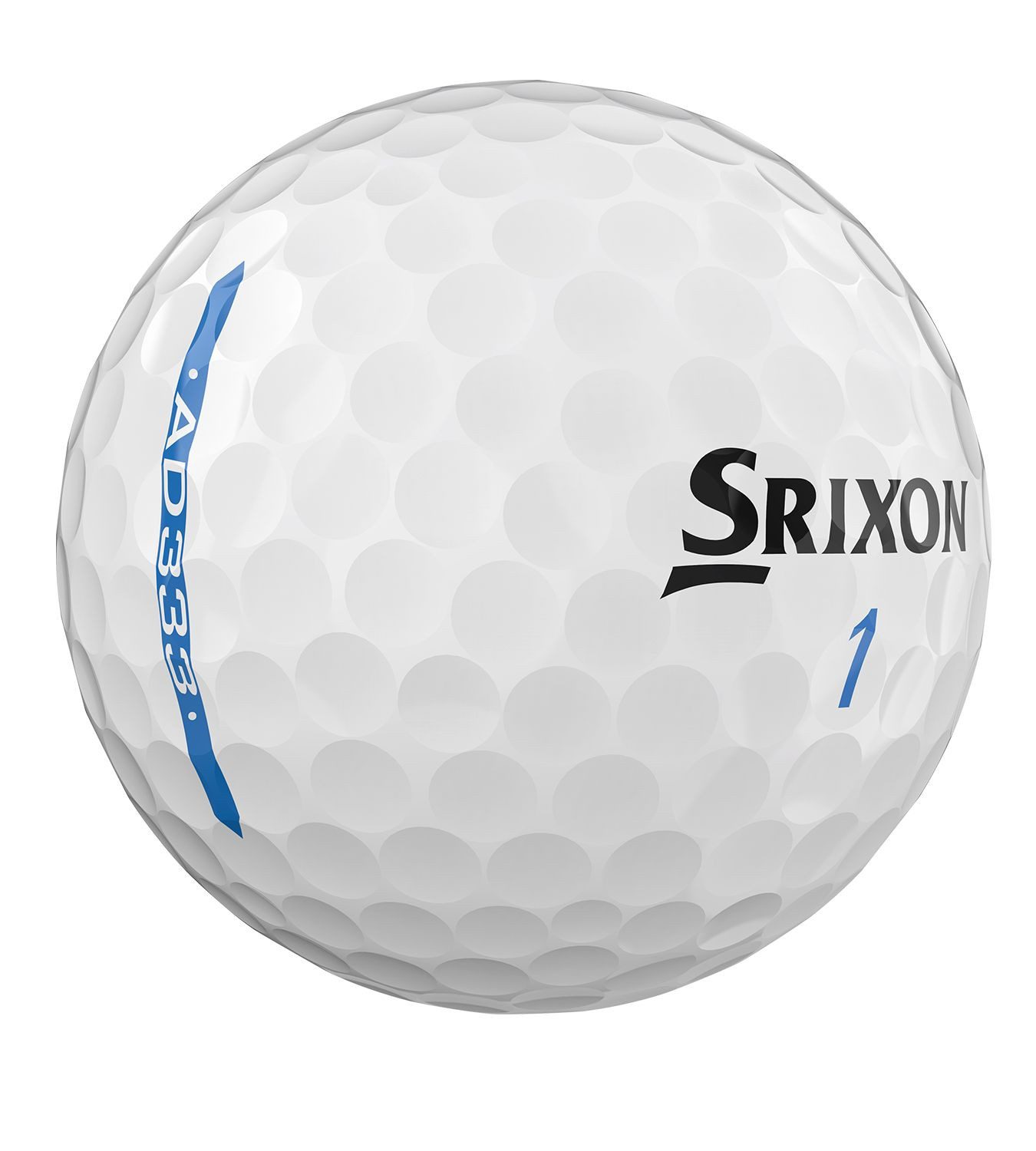 Srixon Golfball Srixon AD333 Golfbälle Pure White – 12 Golfbälle für maximale Distanz, Premium-Golfball