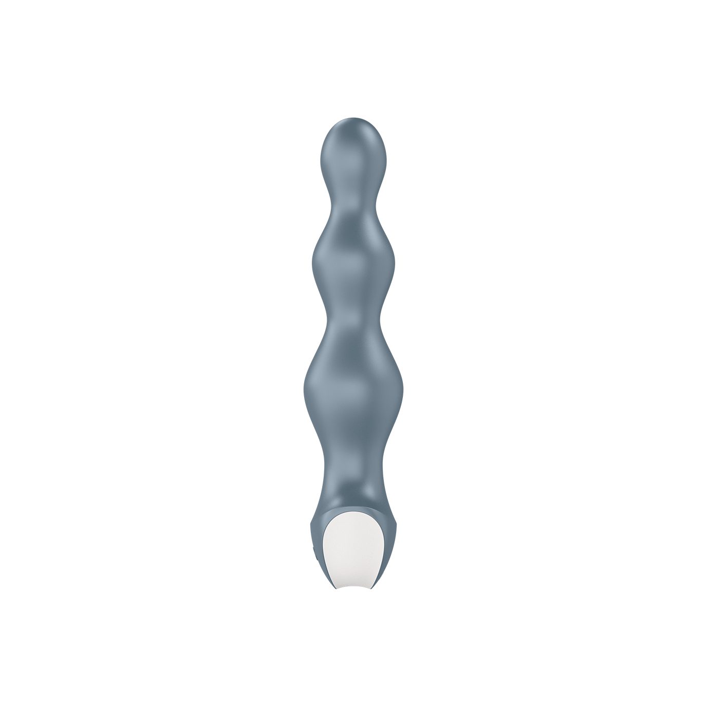 Satisfyer Analvibrator 'Lolli-Plug 14cm 2', - grau wiederaufladbarer Satisfyer Analplug