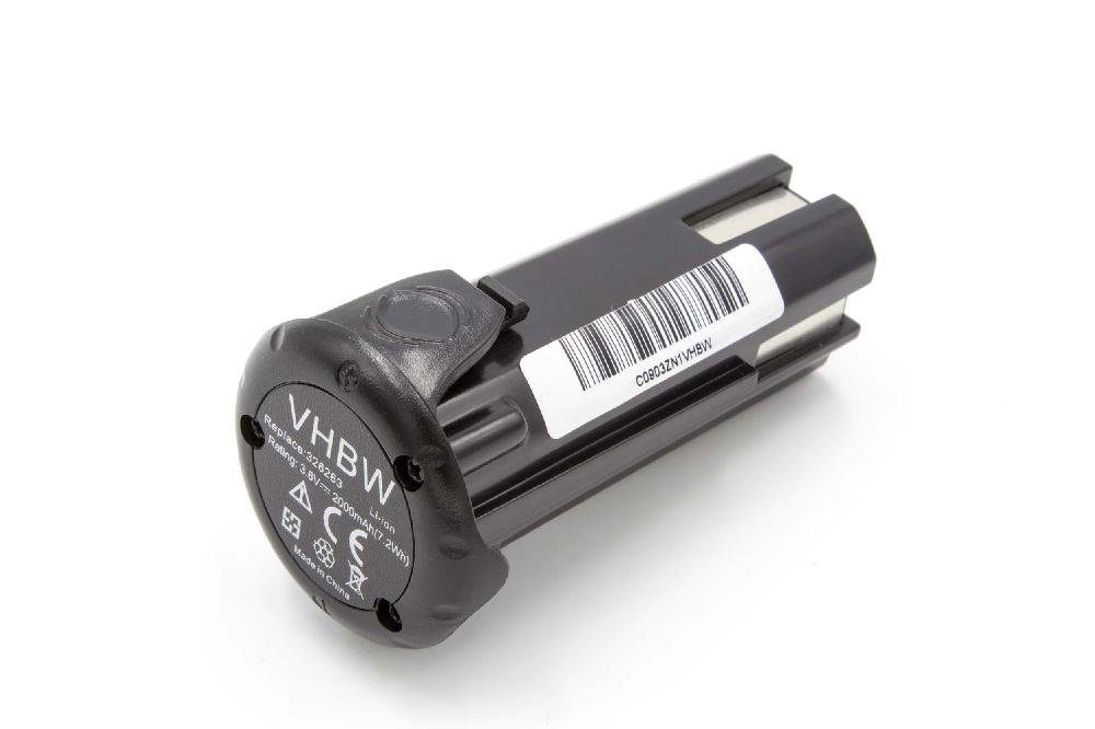 Ersatz für Bostitch 9B12070R für Elektrowerkzeug (2 Ah, 3,6 V, Li-Ion) Akku