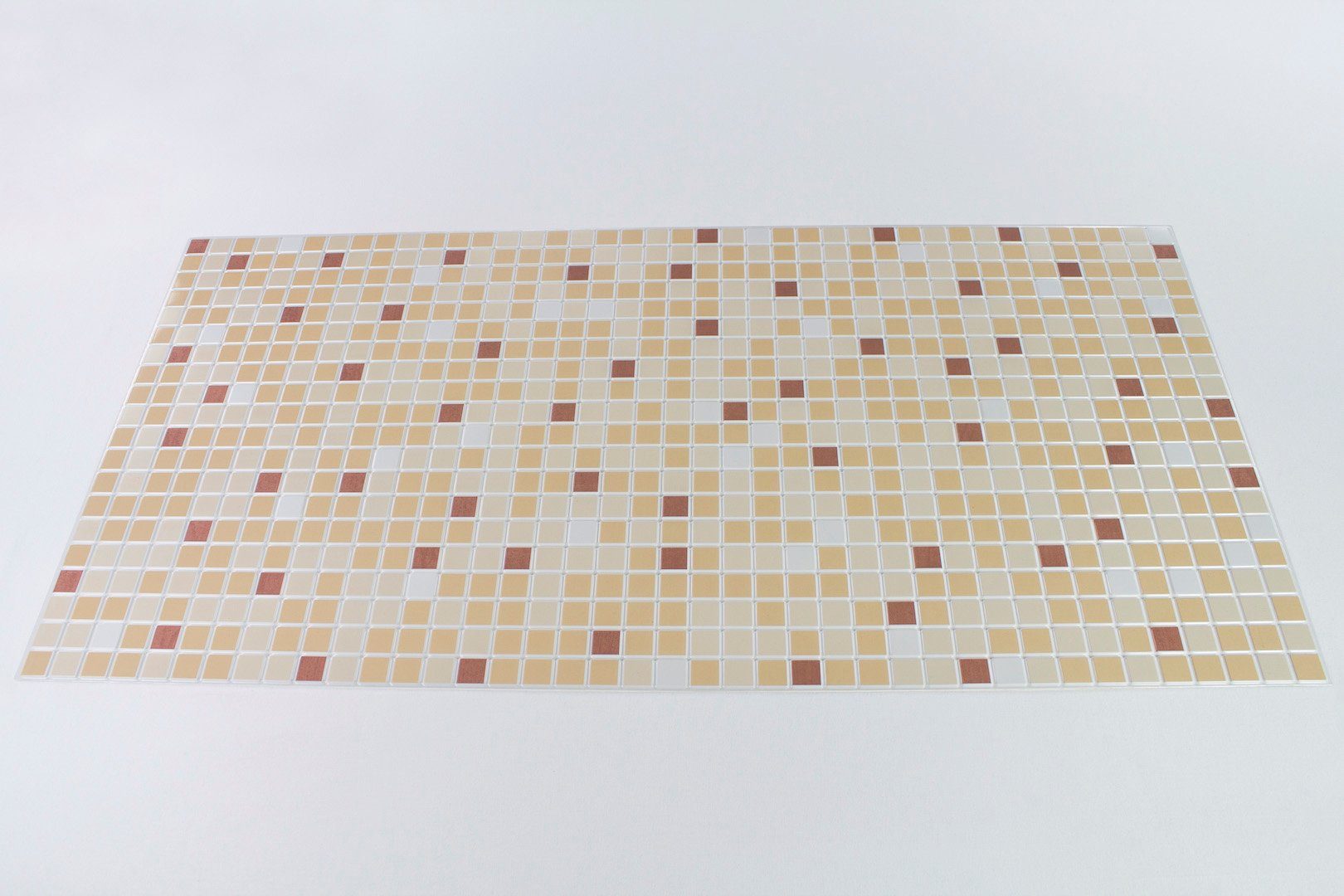 - Küchenrückwand (950x480mm) zur z. stabile Wandverkleidung Hexim Platten PVC und Wand) pflegeleichte B. BROWN (Restposten! Wanddekoobjekt Außenbereich als