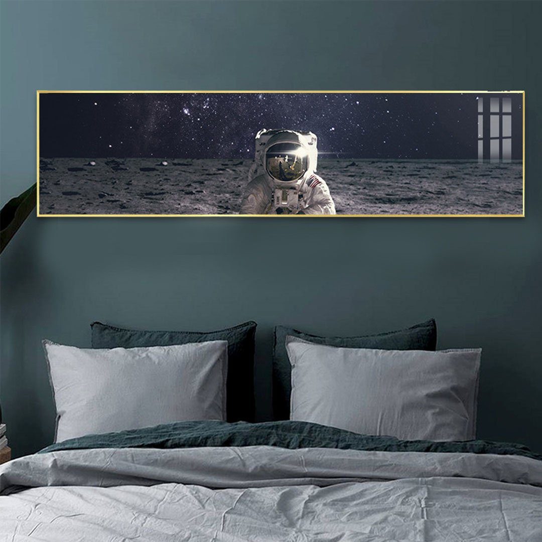 L.Ru UG Kunstdruck Einfacher Weltraum-Astronauten-Hintergrund-Wandmalerei-Kern, (1 St), Schlafzimmer Hintergrund Wand Eingang dekorative Malerei Kern