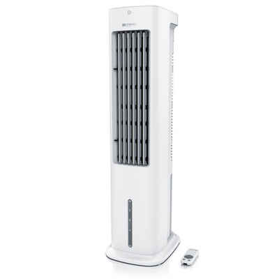 Brandson Ventilatorkombigerät, mobiler Luftkühler 55 W mit 5L - Wassertank Klimagerät, Befeuchter, Verdunstungskühler