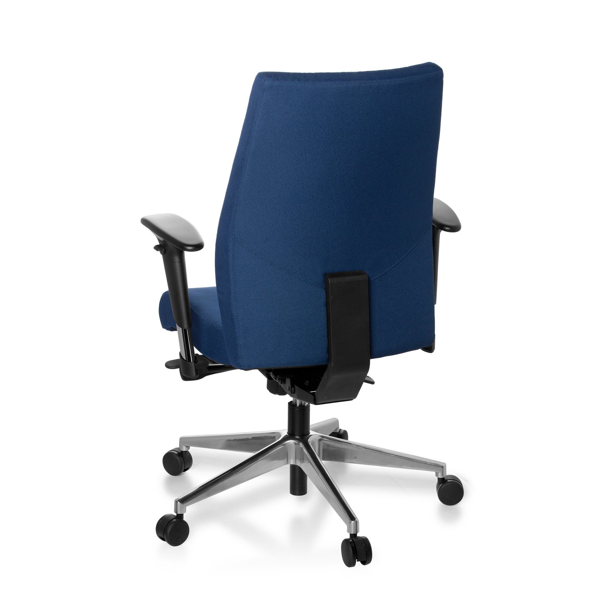 hjh OFFICE Drehstuhl 250 (1 ergonomisch Profi Schreibtischstuhl St), Stoff PRO-TEC Bürostuhl Dunkelblau