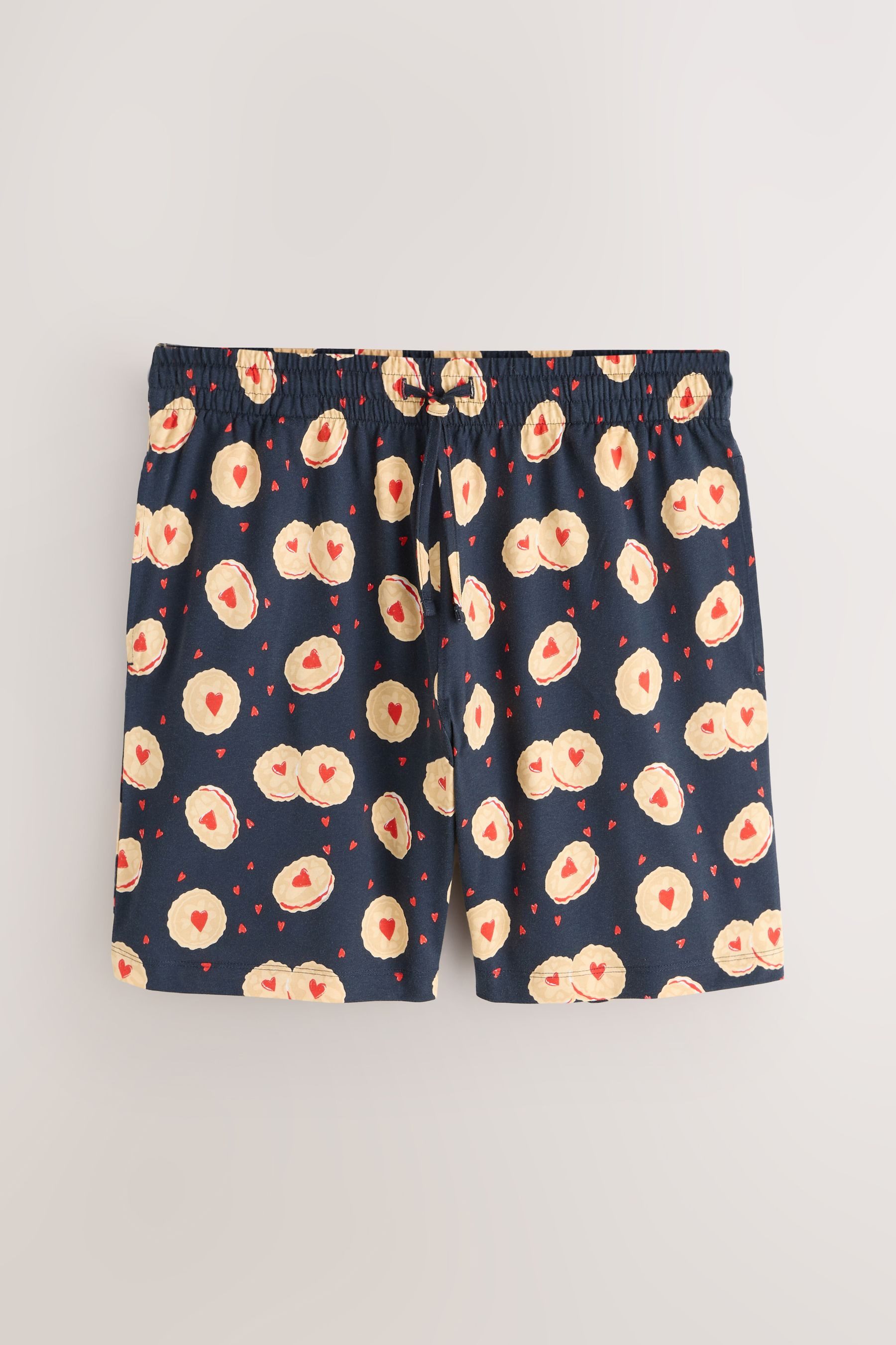 Next Pyjama Kurzärmeliger Jersey-Schlafanzug mit Print (2 tlg)