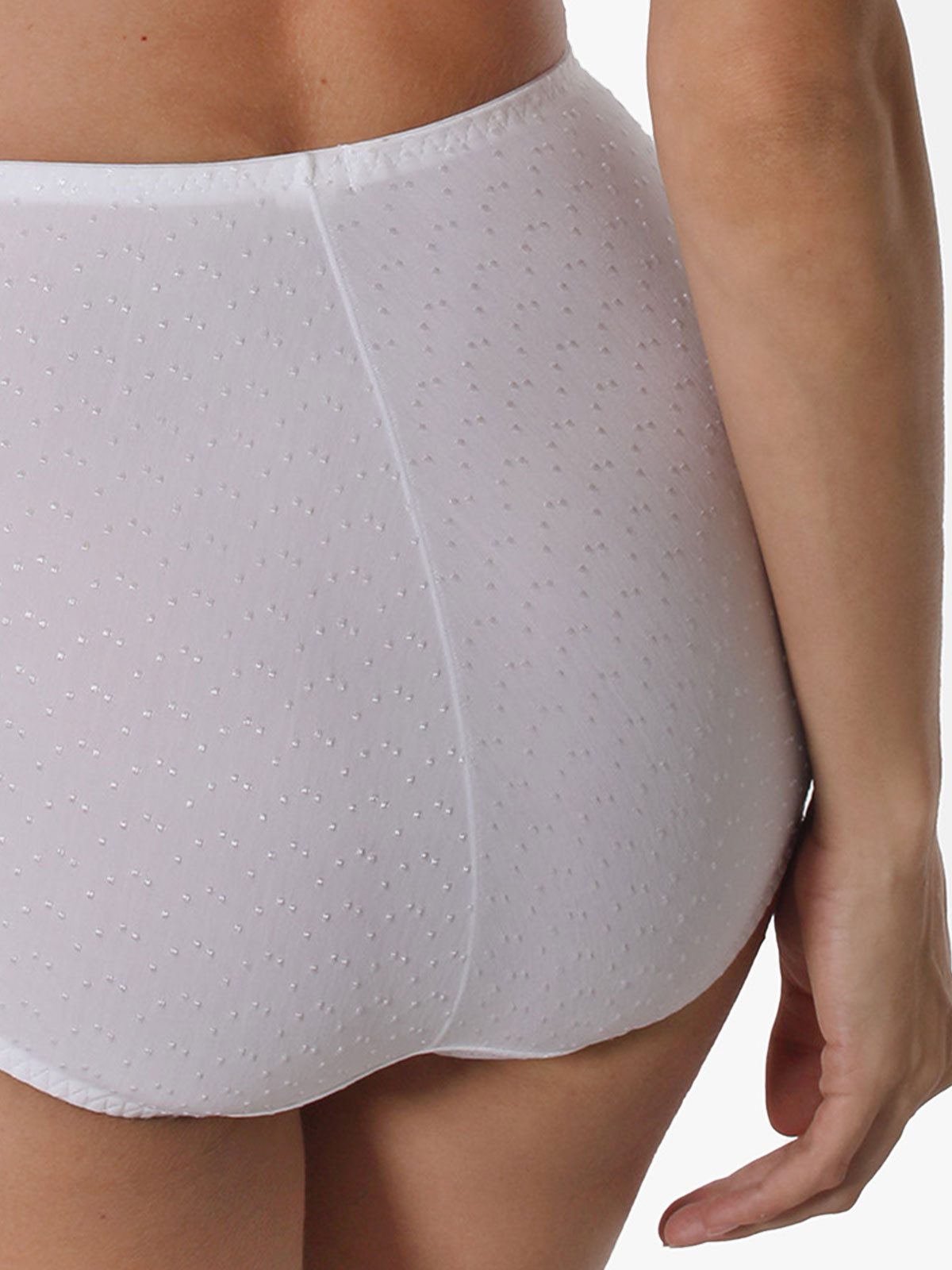 Sassa Miederhose Miederslip DOT JACQUARD (Stück, 1-St) Zwickel – Bild 4 von 5