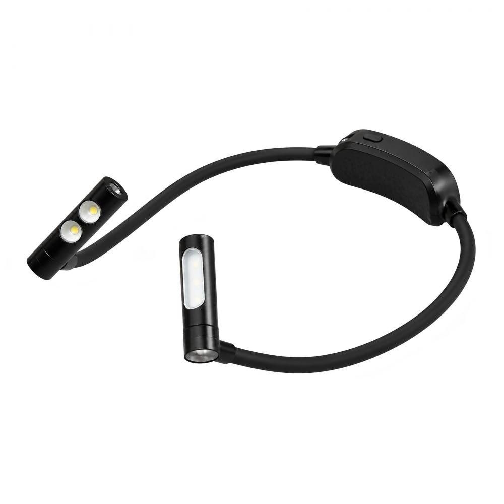 Daylight LED Arbeitsleuchte - DuoNeck Go Nackenleuchte (schwarz)