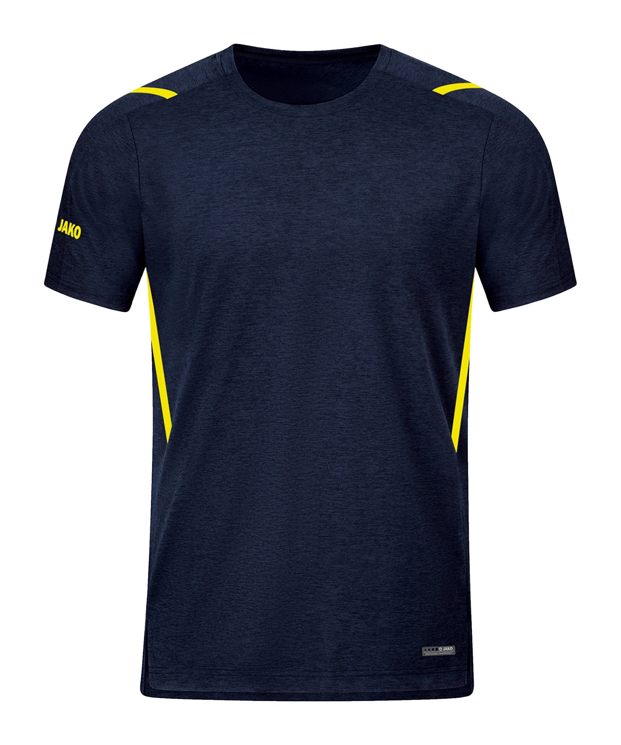 Jako T-Shirt Challenge Freizeit T-Shirt default blaugelb | T-Shirts