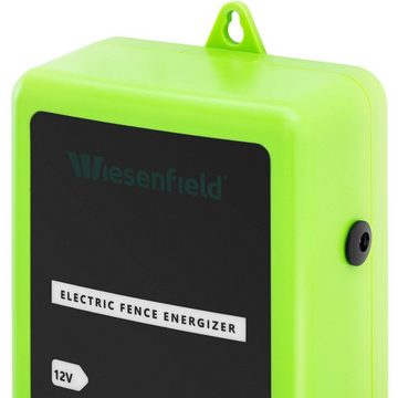 Wiesenfield Weidenzaun Weidzaungerät Elektrozaungerät 230 V Netzadapter 6 V Weidebedarf 20 km