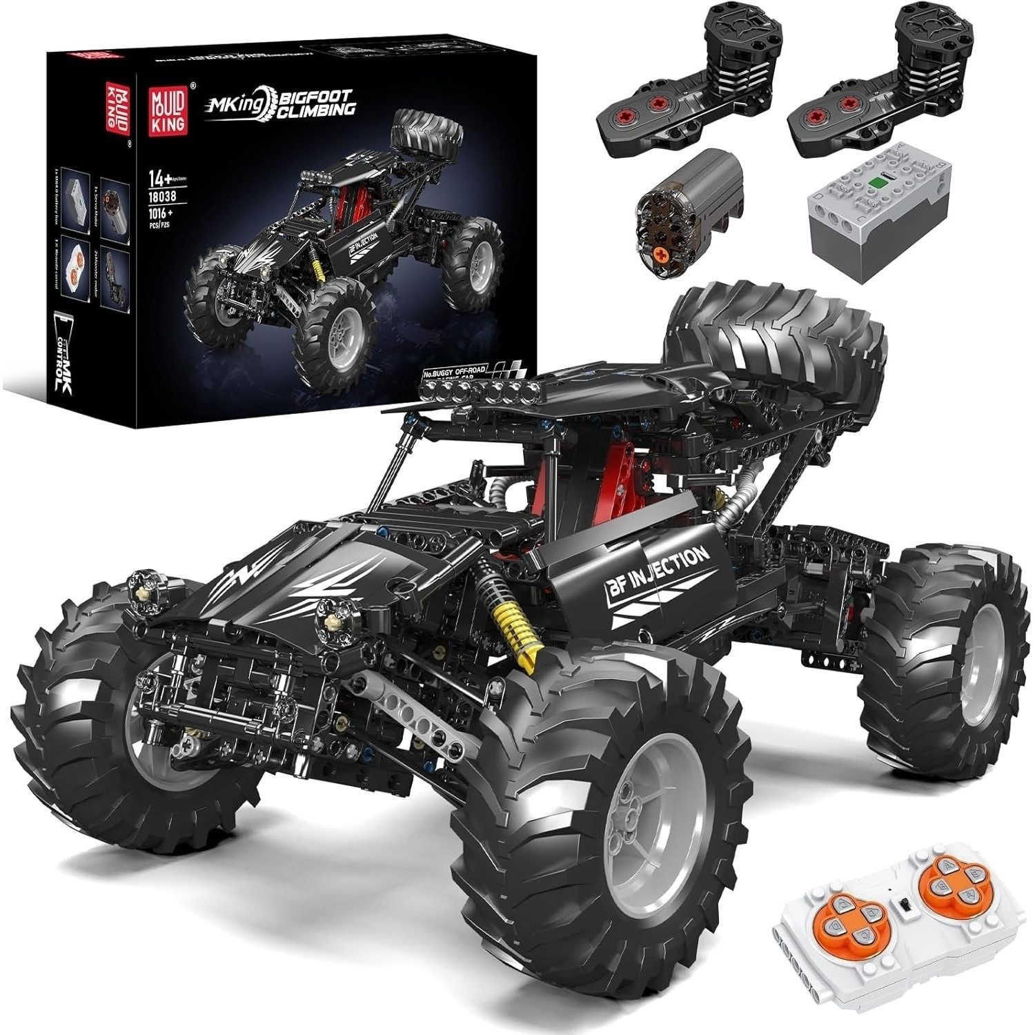 Mould King 18038 RC Offroad-Buggy Big Foot Konstruktionsspielsteine