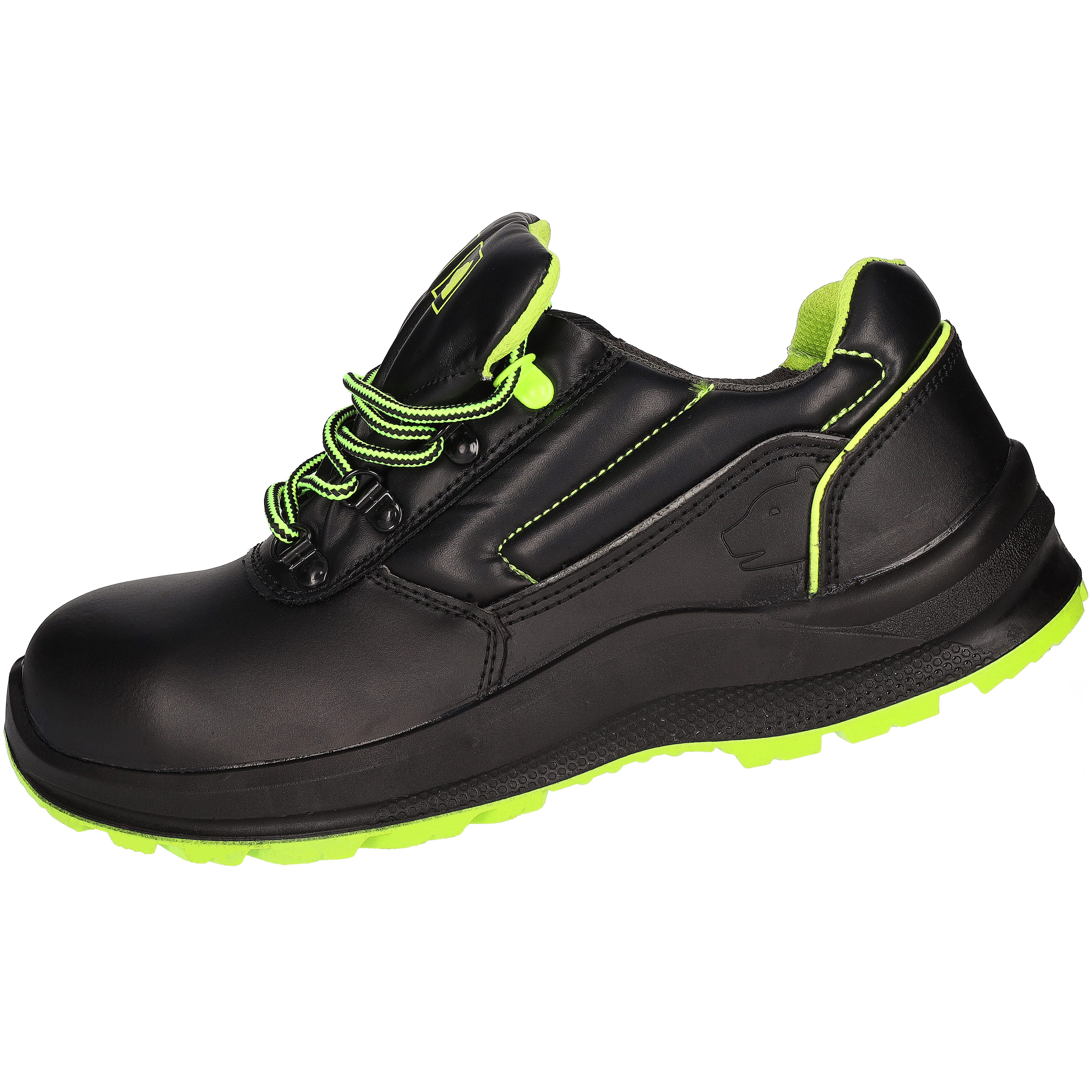 133 ESD Sicherheitsschuhe S3 "Arctos E low", schwarz/grün, Arbeitsschuh
