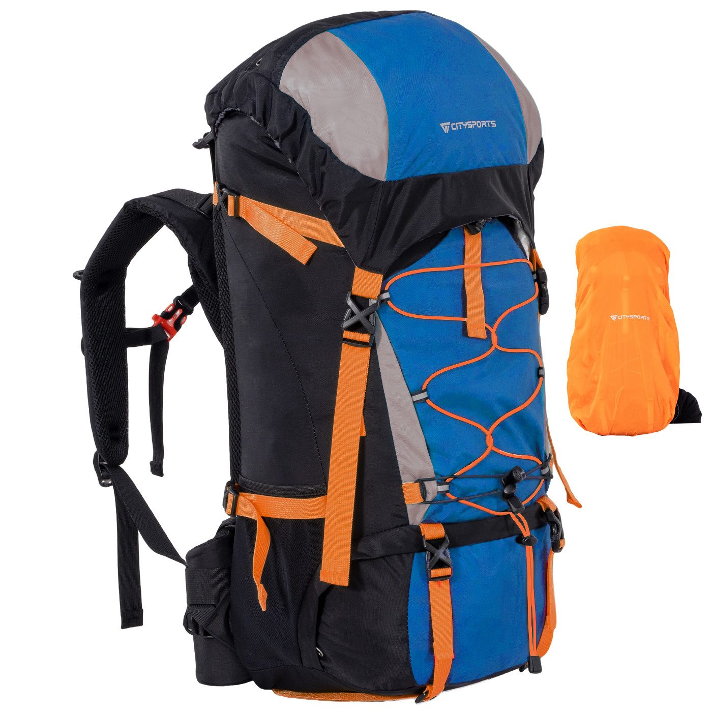 CITYSPORTS Wanderrucksack Rucksack mit Rückenbelüftung Trekkingrucksack Sports packback, aus atmungsaktivem Camping Rucksack Fahrradrucksack, Sportrucksack